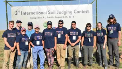 Members of the Crop, Soil and Environmental Science Club