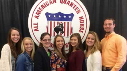 Members of the Horse Judging Team