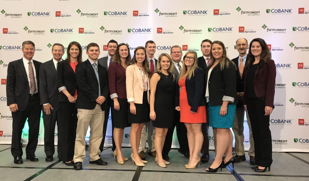 Farm Credit Scholars at the 2017 Tennessee Agriculture Leadership Forum