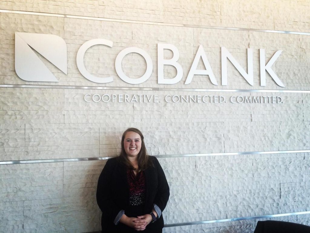 Taylre Beaty at CoBank in Washington, D.C.