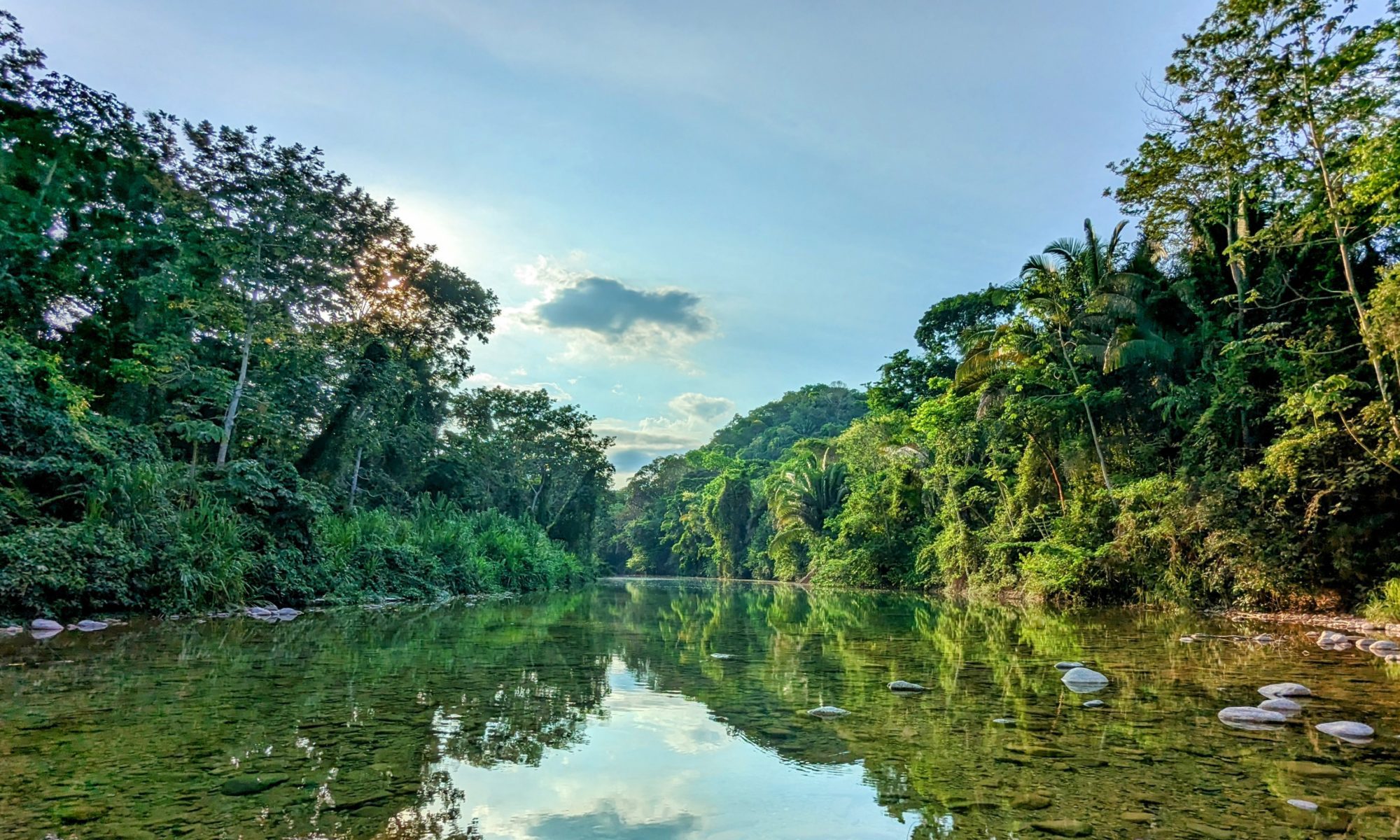Bladen River in Belize